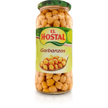 Garbanzos cocidos El Hostal 400 g.