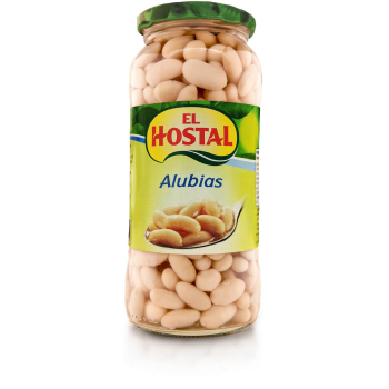 Alubias cocidas El Hostal 400 g.
