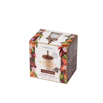 Chocolate a la taza 70% cacao Ritual Simón Coll 210 g.