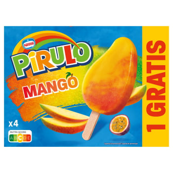 Helado de mango Pirulo Nestlé 4 ud.