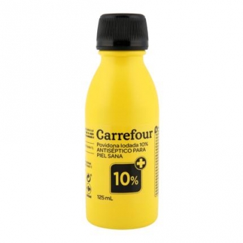 Povidona iodada 10% Carrefour 125 ml.