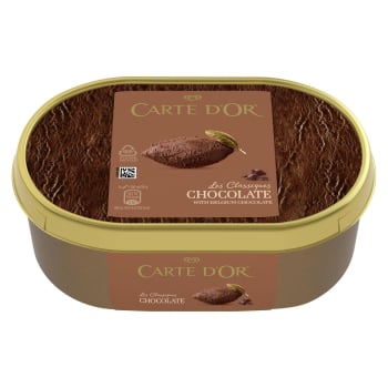 Helado de chocolate Carte d'Or 500 g.
