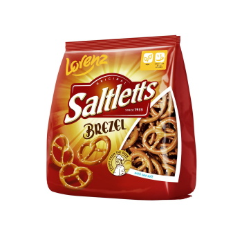 Galletas saladas brezel Lorenz 150 g.