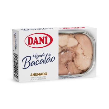 Hígado de bacalao ahumado Dani 121 g.