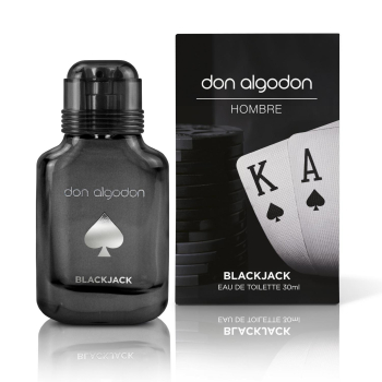 Agua de colonia black ja Don Algodon 30 ml.