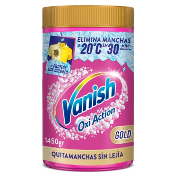 Quitamanchas sin lejia gold Oxi Action Vanish 1,45 kg.