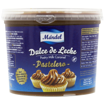 Dulce de leche pastelero Mardel sin gluten 1 kg.