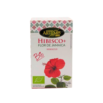 Infusión de hibisco con flor de Jamaica en bolsitas ecológica Artemis Bio 20 ud.