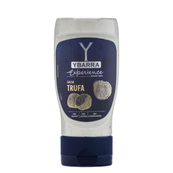 Salsa trufa Experience Ybarra sin gluten y sin lactosa envase 250 g.