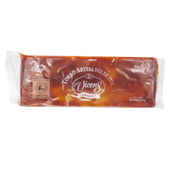 Turrón de yema tostada Vicens 500 g.