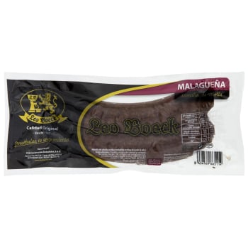 Salchichas malagueña Leo Boeck sin gluten sin lactosa 240 g.
