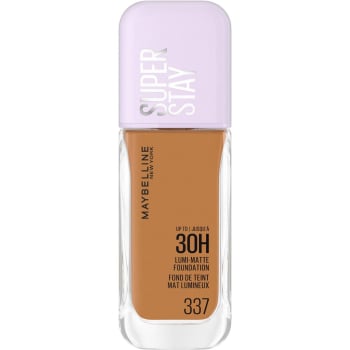 Base de maquillaje acabado mate luminoso tono 337 Maybelline New York 1 ud.