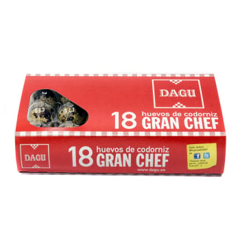 Huevos de codorniz Dagu 18 ud.