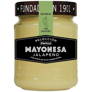 Mayonesa con jalapeño Helios 200 g.
