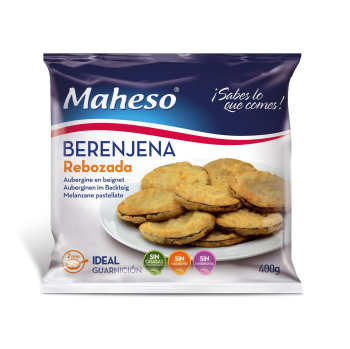 Berenjena rebozada Maheso 400 g.