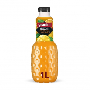 Bebida de fruta naranja y mango Granini Selección Mix botella 1 l.