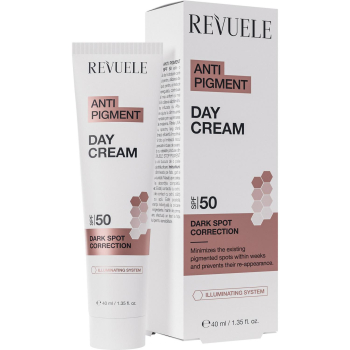 Crema de día anti-pigment SPF50 Revuele 40 ml.