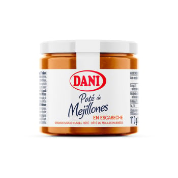Paté de mejillones en escabeche Dani 110 g.