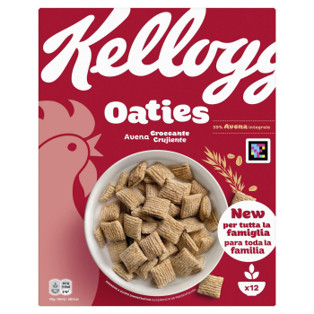Cereales de avena integral Kellogg's Oaties 360 g.