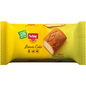 Bizcocho de limón Schär sin gluten y sin lactosa 250 g.