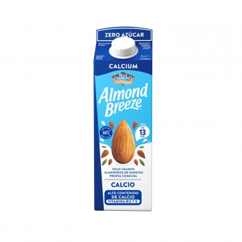Bebida de almendra calcio zero azúcar Almond Breeze sin gluten sin lactosa brik 1 l.