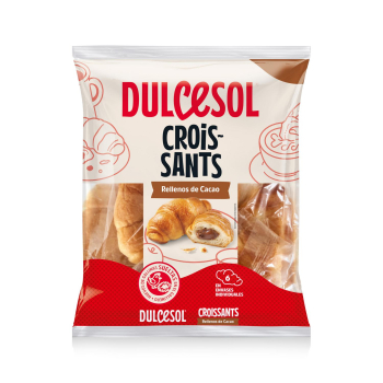 Croissant rellenos al cacao Dulcesol 270 g.