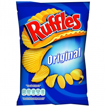 Patatas fritas Ruffles 160 g.