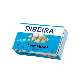 Berberechos al natural 35/45 Ribeira 63 g.
