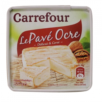 Queso Le Pavé Ocre Reflets de France Carrefour 220 g