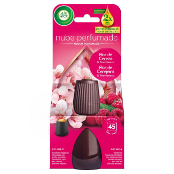 Ambientador automático flor de cerezo y frambuesa recambio Air Wick 1 ud.