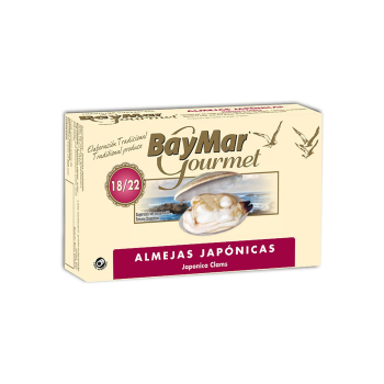Almejas japónicas 18/22 Baymar 47 g.
