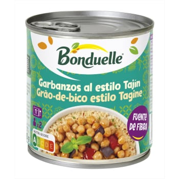Garbanzos al estilo tajín Bonduelle 400 g.