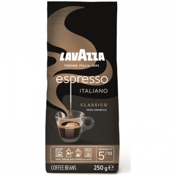 Café en grano espresso Lavazza 250 g.