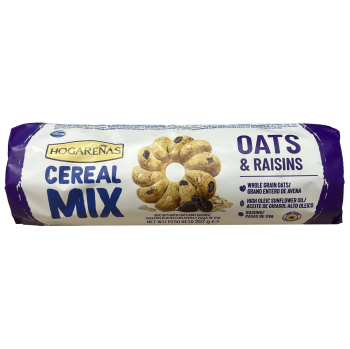 Galletas con avena y pasas Cereal Mix Hogareñas 207 g.