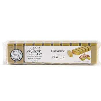 Turrón de pistachos Vicens 300 g.