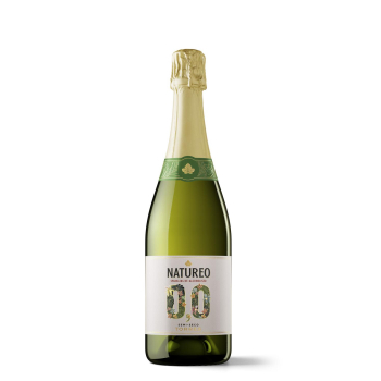 Vino espumoso 0,0 alcohol Natureo 75 cl.