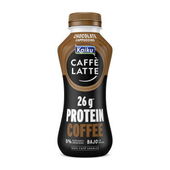 Caffe Latte Cappuccino Protein Kaiku sin gluten sin lactosa 330 ml.