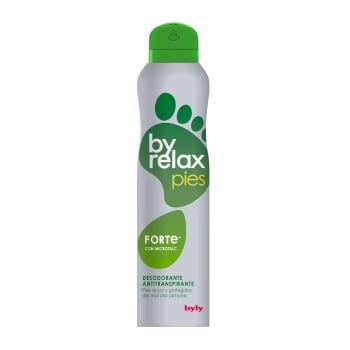 Desodorante para pies antitranspirante forte ByRelax Byly 200 ml.