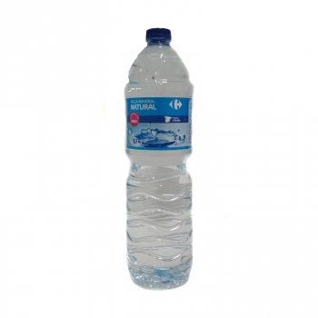 Agua mineral Carrefour 1,5 l.