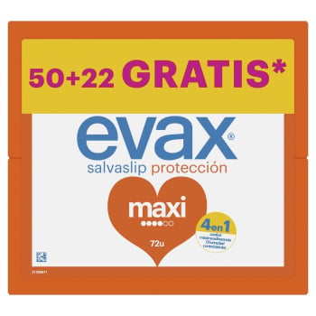Protegeslip maxi Evax 50 ud.