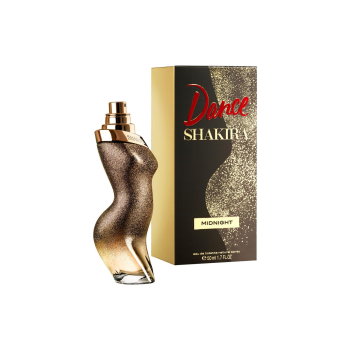 Agua de colonia Shakira Dance Mid Night 50 ml.