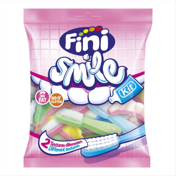 Caramelos de goma cepillos dietes Smile Fini sin gluten 90 g.