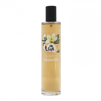 Agua de perfume fragancia vainilla Carrefour Soft 100 ml.