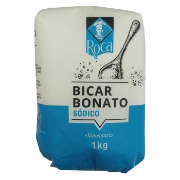 Bicarbonato sódico alimentario Roca 1 kg.