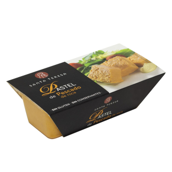 Pastel de pescado de roca Santa Teresa sin gluten 170 g.