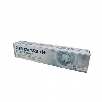 Dentífrico Protect Fluor Dentalyss Carrefour 75 ml.