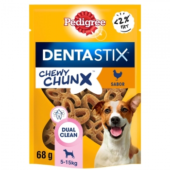 Snacks dental para perros de 5-15 kg Pedigree Dentastix pack de 68 g