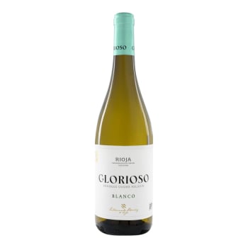 Vino blanco crianza sobre lías Glorioso D.O.Ca. Rioja 75 cl.