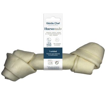 Hueso nudo para perro mediano grande Gentle Chef 1 unidad.