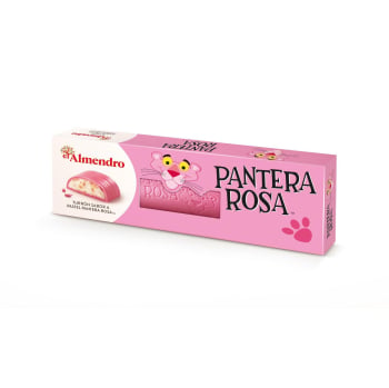 Turrón sabor a pastel pantera rosa El Almendro 143 g.